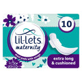 Lil-Lets Maternity Maxi Pads with Wings, 10 Pack
